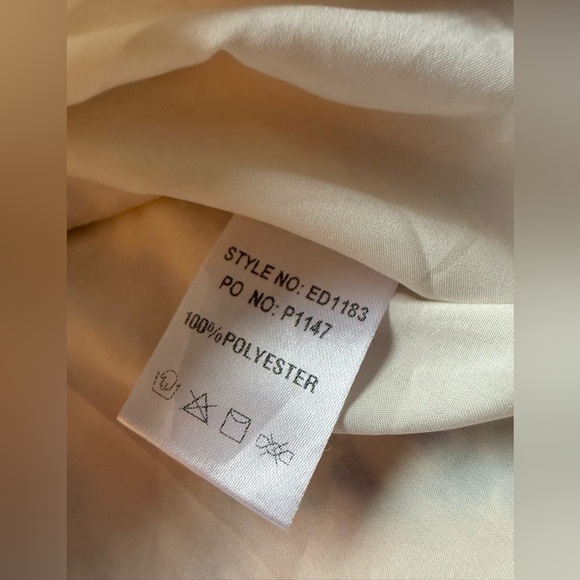 On You Pink Floral Cut Out Long Sleeve Dress Medium - Picture 6 of 8